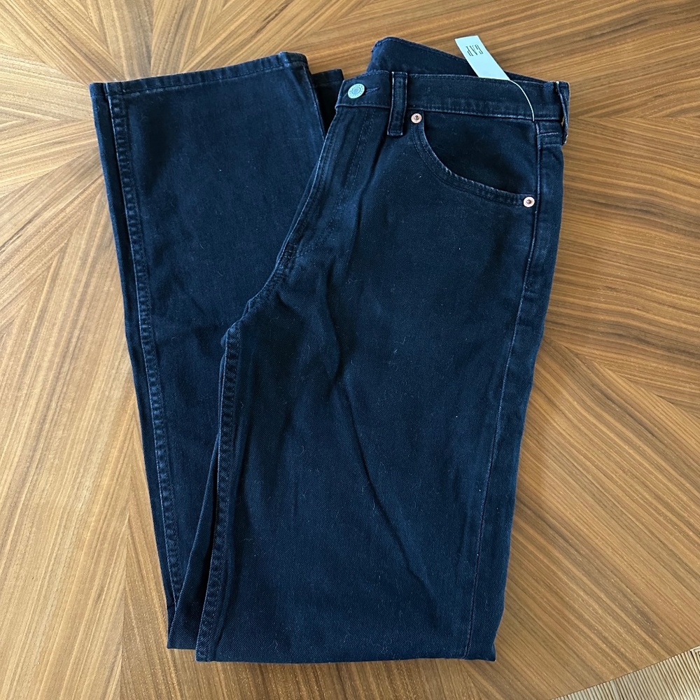 Gap mid rise 90’s loose fit jeans with Washwell  in organic cotton size 27, 4R